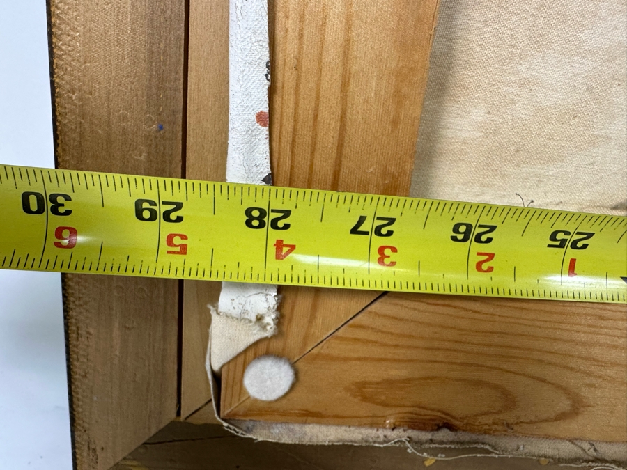 Amilcar Salomon Zorrilla Cusco (B. 1925, Peruvian) Signed Original Oil Painting On Canvas Dated 1982 28.5 X 20.5 Framed 32.5 X 24.5 [Photo 18]