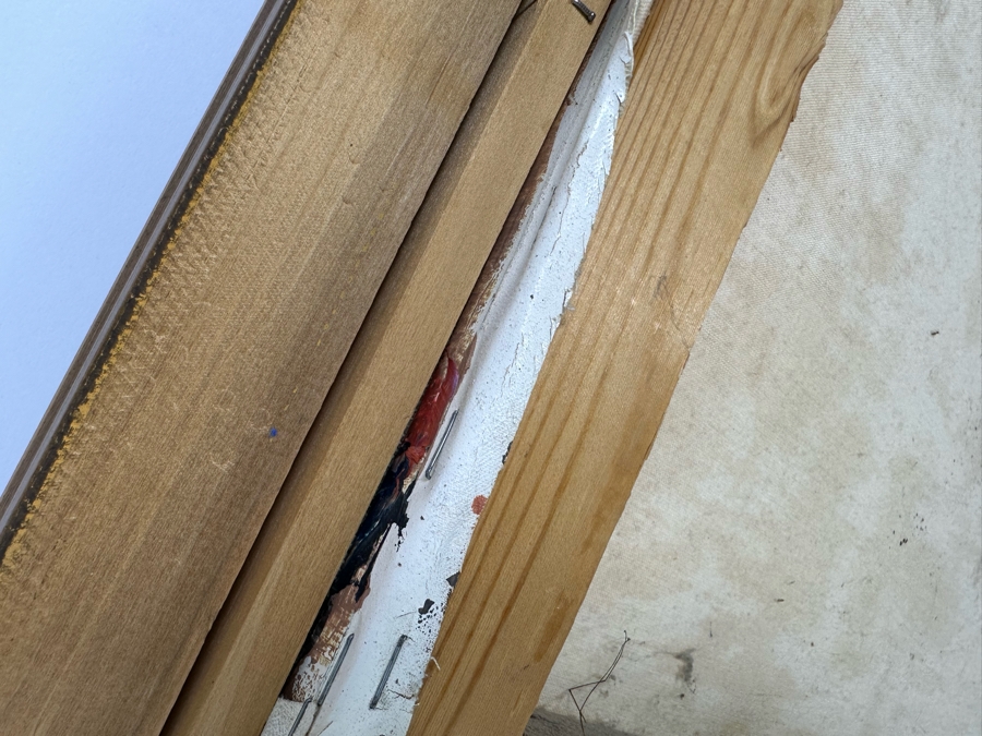 Amilcar Salomon Zorrilla Cusco (B. 1925, Peruvian) Signed Original Oil Painting On Canvas Dated 1982 28.5 X 20.5 Framed 32.5 X 24.5 [Photo 17]