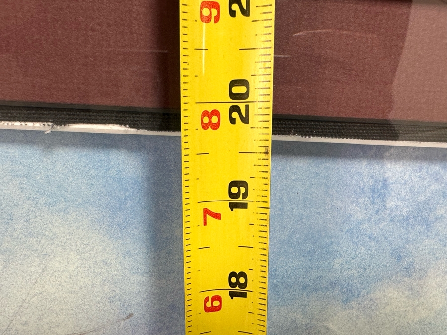 Jack Clouse DeLoney (B. 1940, Alabama) Signed Limited Edition Print Titled 'Saturday Morning' Numbered 979 Of 1500 28 X 20 Framed 40 X 28.5 [Photo 12]