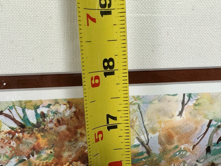 Jack Clouse DeLoney (B. 1940, Alabama) Signed Limited Edition Artists Proof Print Titled 'Yesterday's Cotton' Numbered 16 Of 100 Dated 1989 26 X 18 Framed 34.5 X 27.5 [Photo 11]