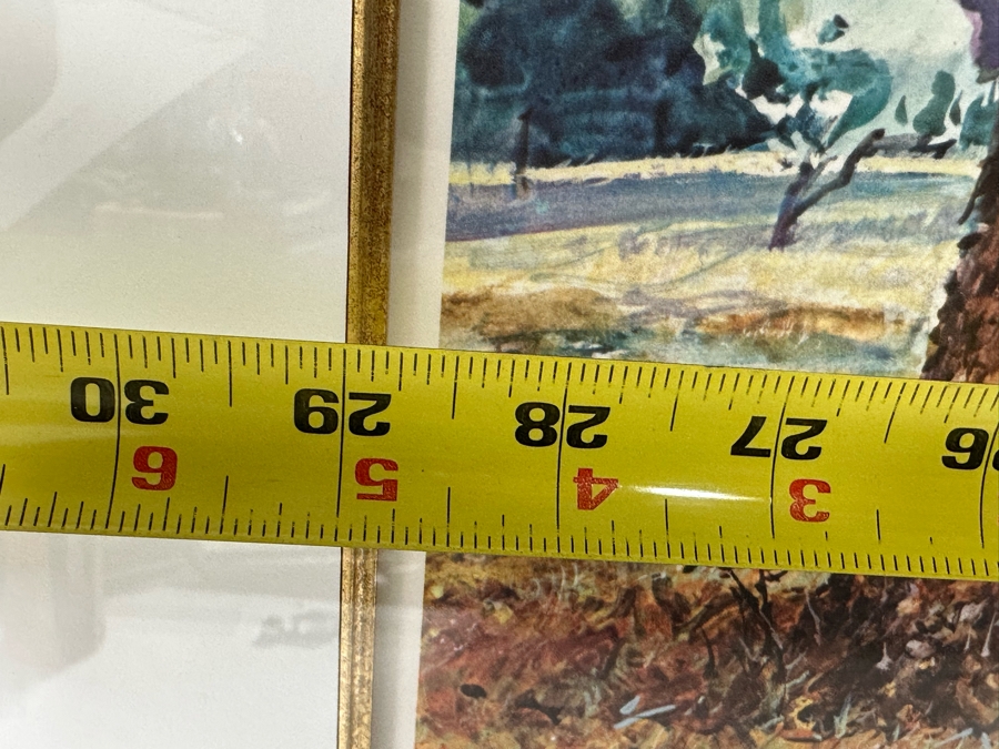 Jack Clouse DeLoney (B. 1940, Alabama) Signed Limited Edition Artists Proof Print Titled 'Here At Home' Numbered 25 Of 100 Dated 1993 29 X 22 Framed 39 X 31.5 [Photo 11]