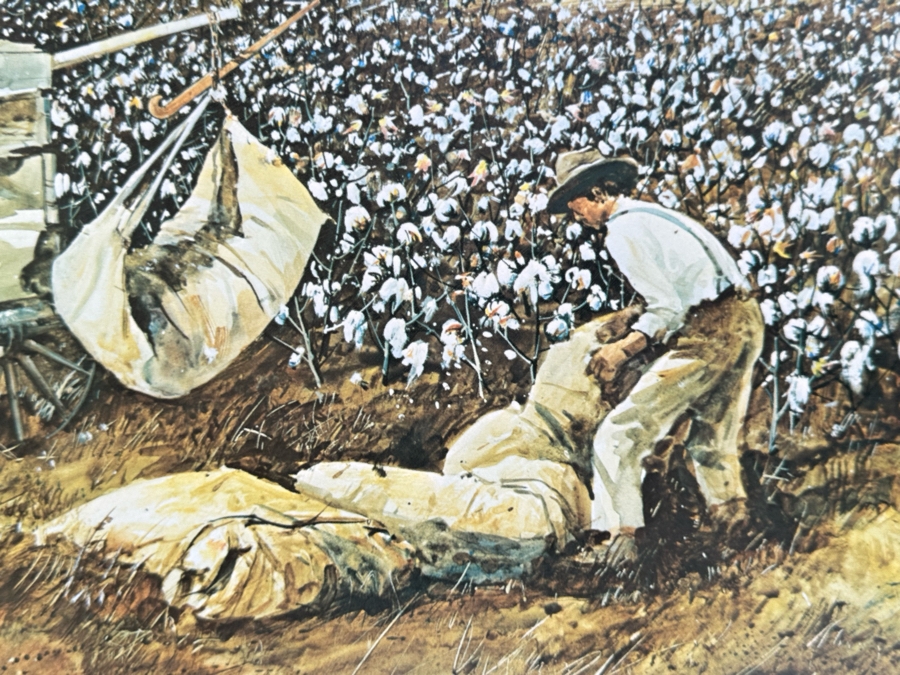 Jack Clouse DeLoney (B. 1940, Alabama) Signed Limited Edition Print Numbered Dated 1982 28.5 X 19 Framed 37 X 27 [Photo 8]