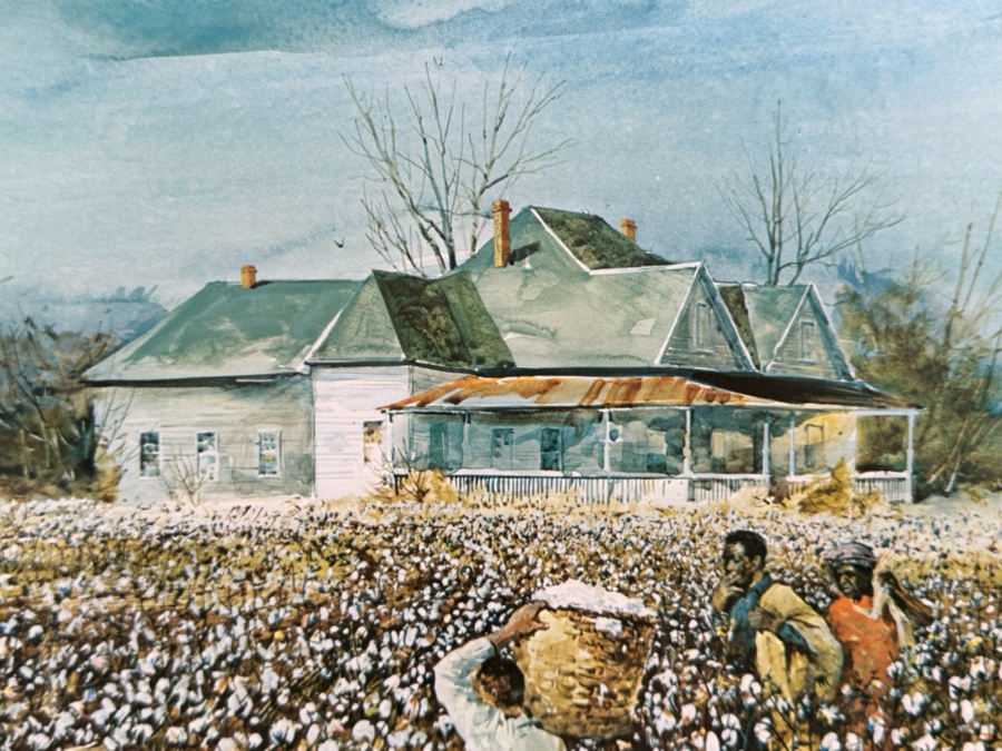 Jack Clouse DeLoney (B. 1940, Alabama) Signed Limited Edition Print Numbered Dated 1982 28.5 X 19 Framed 37 X 27 [Photo 11]