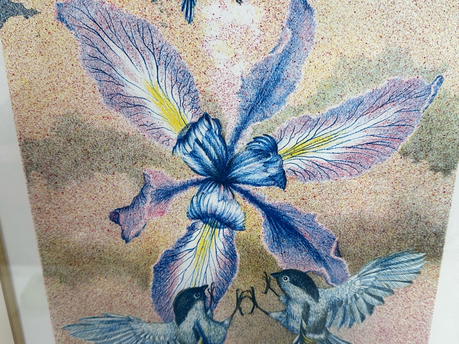 William Marlow Signed Limited Edition Print Titled 'Uncertain Peace' Numbered 346 Of 500 14 X 24 Framed 22 X 33 [Photo 5]