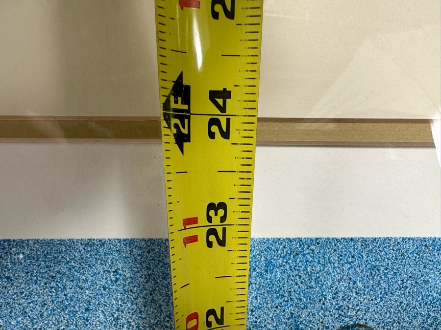 William Marlow Signed Limited Edition Print Titled 'Uncertain Peace' Numbered 346 Of 500 14 X 24 Framed 22 X 33 [Photo 12]