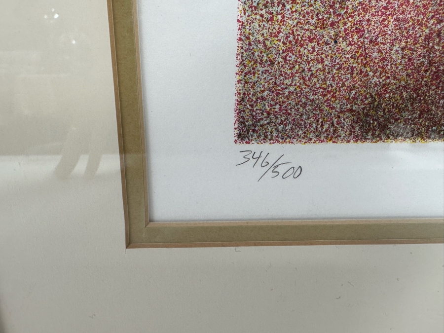 William Marlow Signed Limited Edition Print Titled 'Uncertain Peace' Numbered 346 Of 500 14 X 24 Framed 22 X 33 [Photo 10]