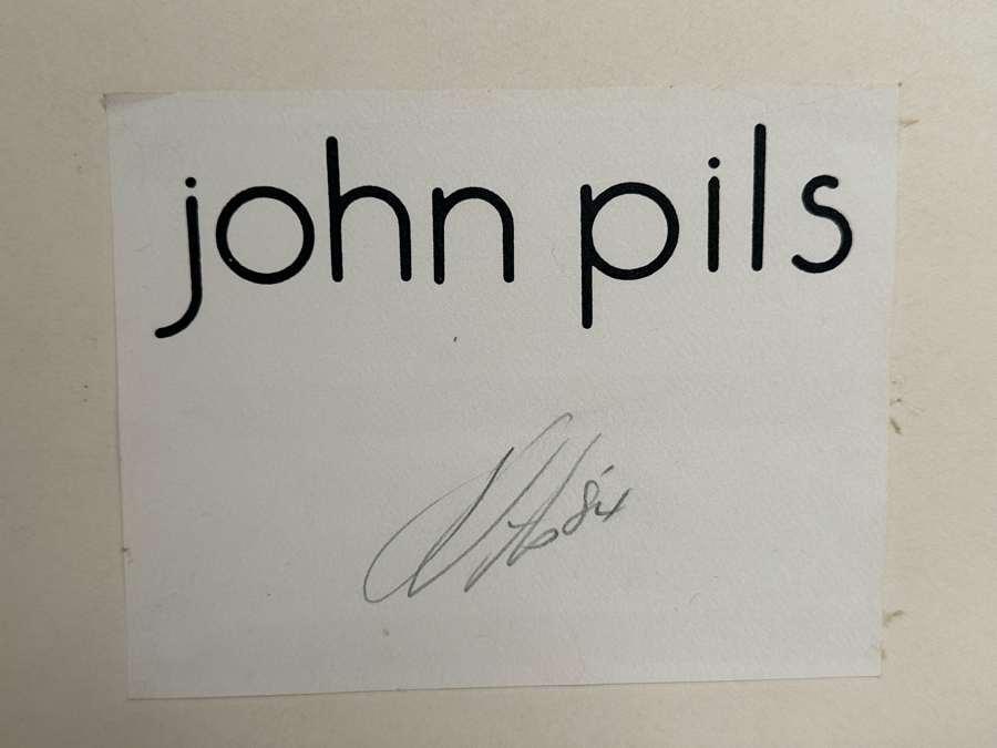 John Pils Signed On Verso Framed Print St Louis MO In The Round Framed 23 X 22.5 [Photo 9]