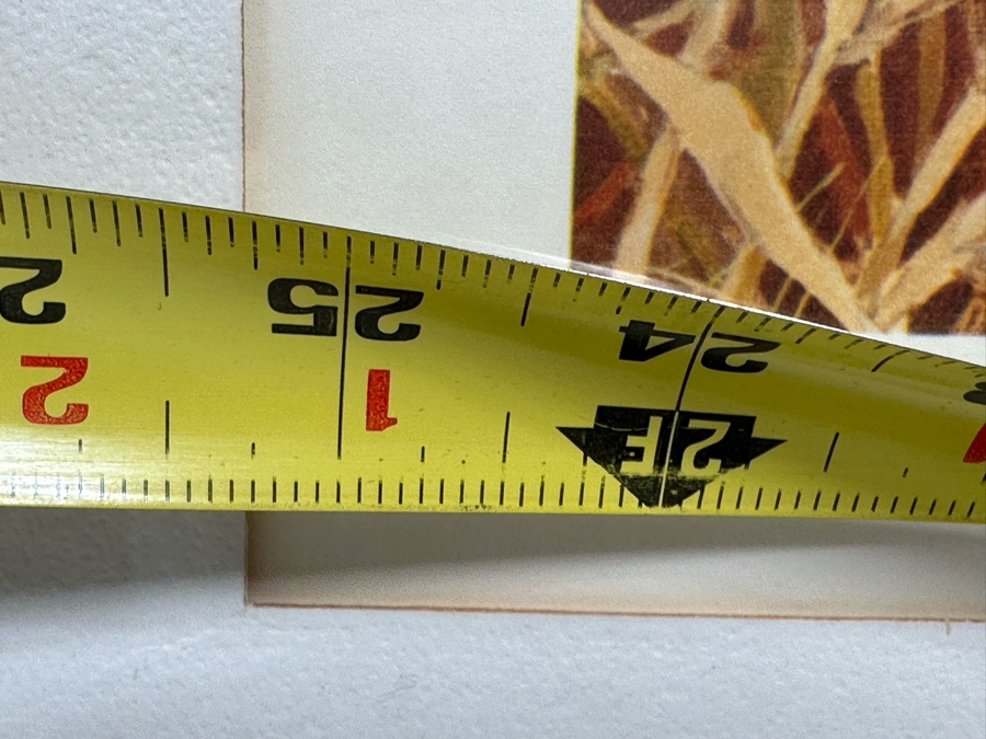 Raymond O. Hosford Signed Print Titled 'For Amber Waves Of Grain' Dated 1973 25 X 18.5 Framed 34 X 27 [Photo 10]