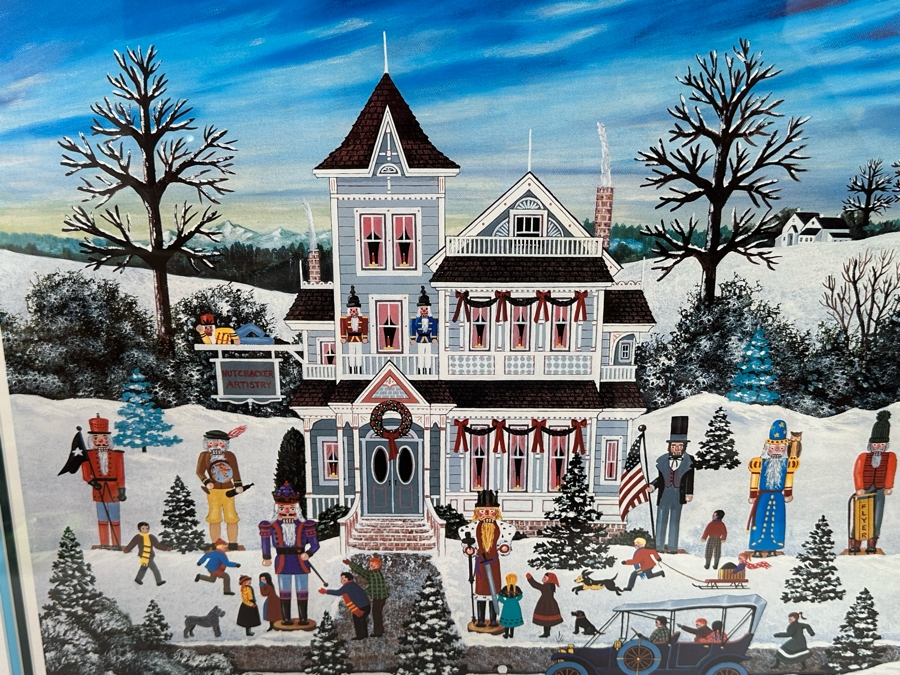 Jane Wooster Scott (B. 1920, California) Signed Limited Edition Artist Proof Titled 'Nutcracker Fantasy' Numbered 145 Of 150 21 X 19 Framed 30 X 27.5 [Photo 6]