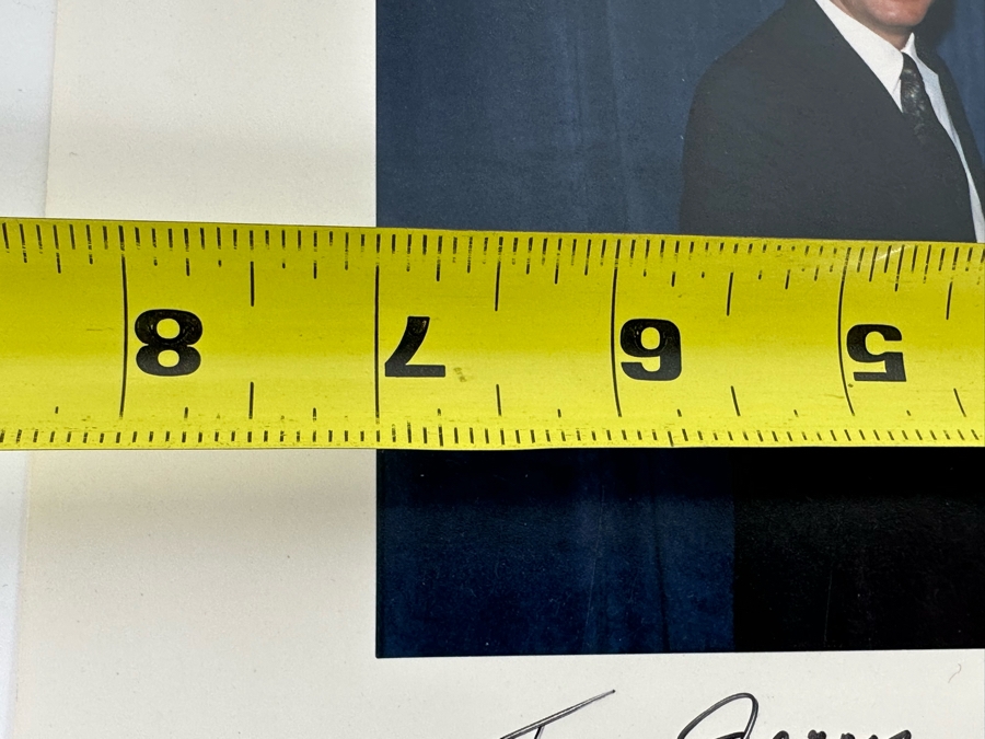 Hand Signed Dan Quayle Photograph Of Vice President Of United States 1989-1993 With Client 7 X 5 [Photo 5]