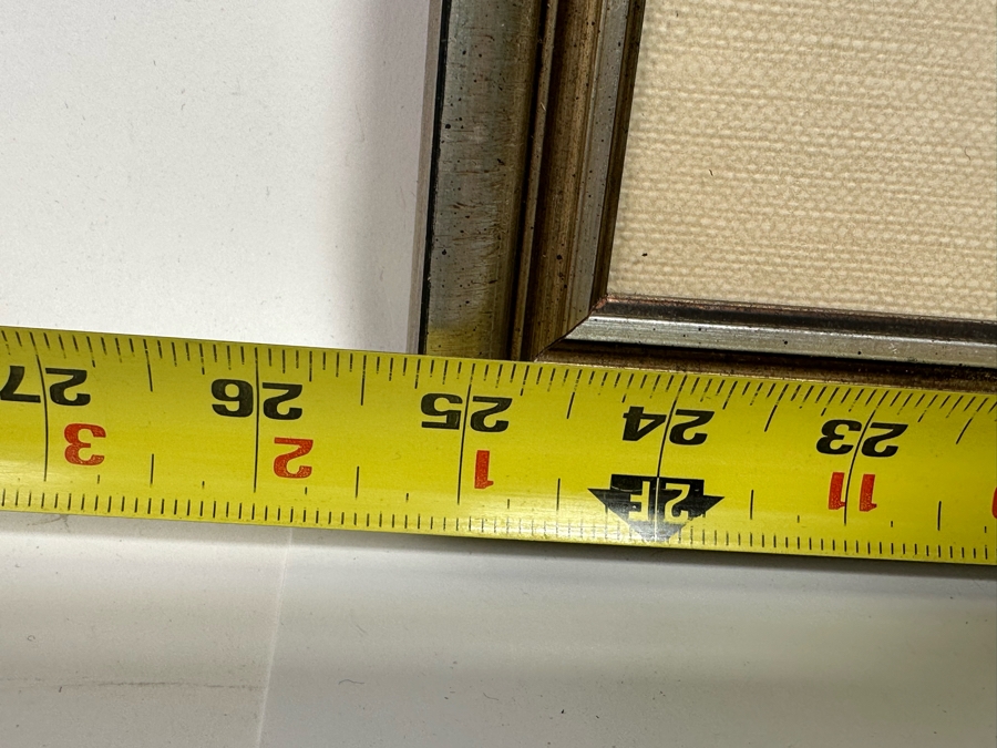 Original Peruvian Watercolor Painting Signed ORE 1983 19W X 12.5H Framed 25 X 18 [Photo 12]