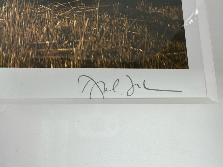 David Lorenz Winston Signed Color Giclee Print On Archival Fine Art Paper From The New York Times Photo Archives Titled 'Harvesting' 18 X 13 Framed 25 X 21.5 [Photo 6]