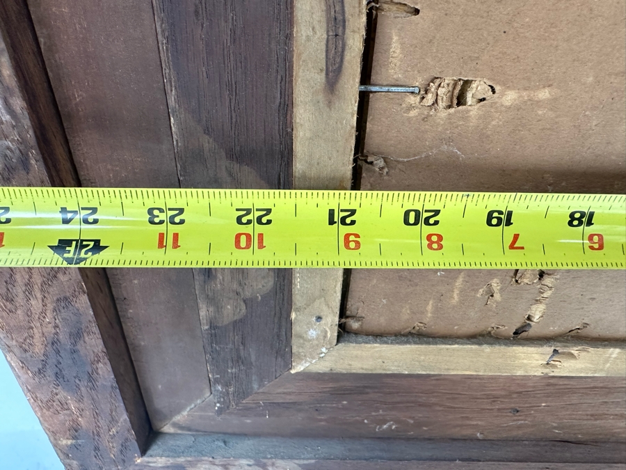 Original Unsigned Artwork 19.5 X 16 In Antique Wooden Framed 31 X 27 [Photo 15]