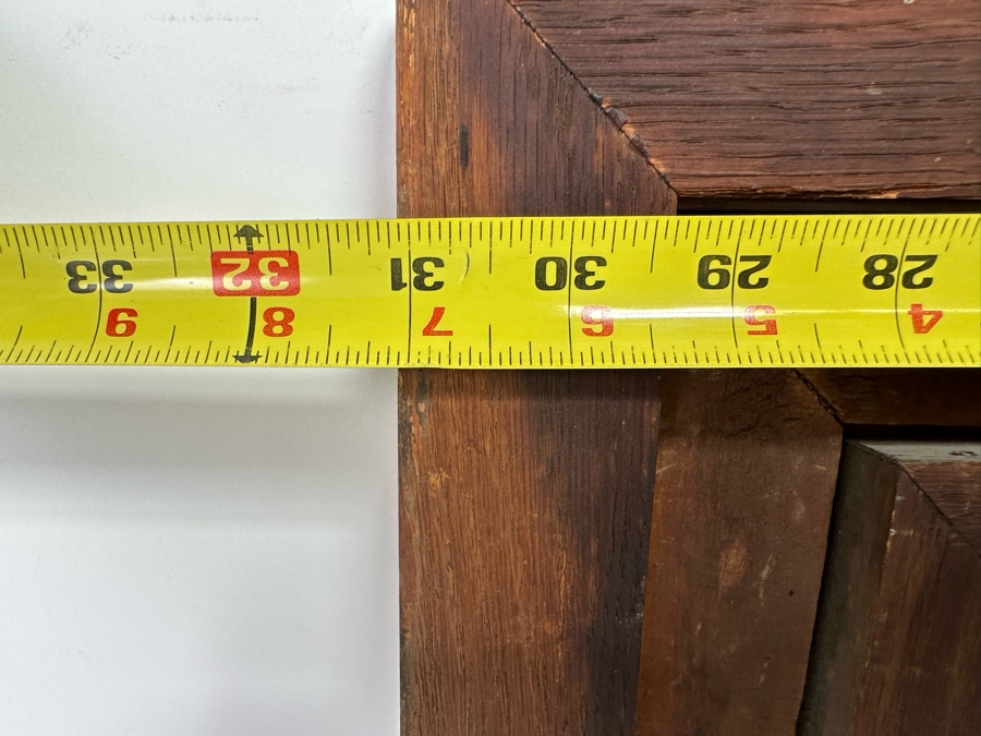 Original Unsigned Artwork 19.5 X 16 In Antique Wooden Framed 31 X 27 [Photo 17]