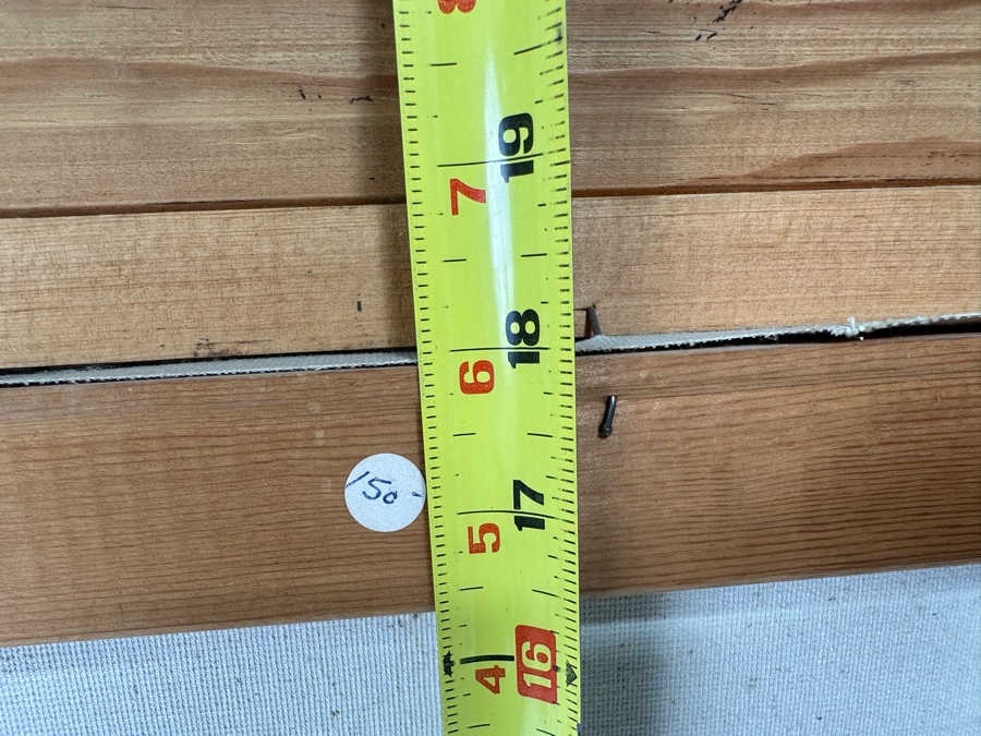 Original Signed Landscape Painting On Canvas Dated 1981 24 X 18 Framed 31.5 X 26 [Photo 10]