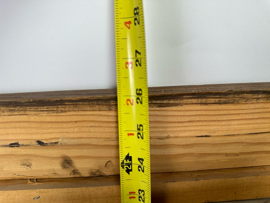 Original Signed Landscape Painting On Canvas Dated 1981 24 X 18 Framed 31.5 X 26 [Photo 12]