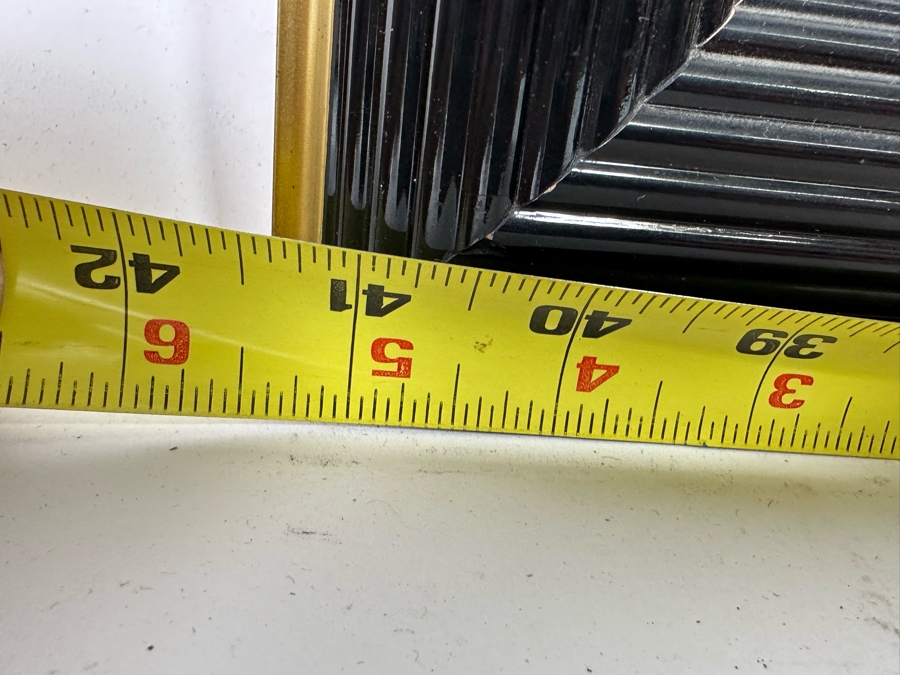 Isaac Maimon Signed Limited Edition Print Titled 'The Corner Cafe' 29 X 39 Framed 41.5 X 51 [Photo 11]