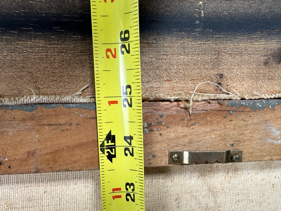 Emilio Moncayo (B. 1895, Ecuador) Signed Original Still Life Painting On Canvas 16.5 X 25 Framed 21 X 29.5 [Photo 11]