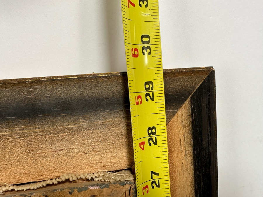 Emilio Moncayo (B. 1895, Ecuador) Signed Original Still Life Painting On Canvas 16.5 X 25 Framed 21 X 29.5 [Photo 13]