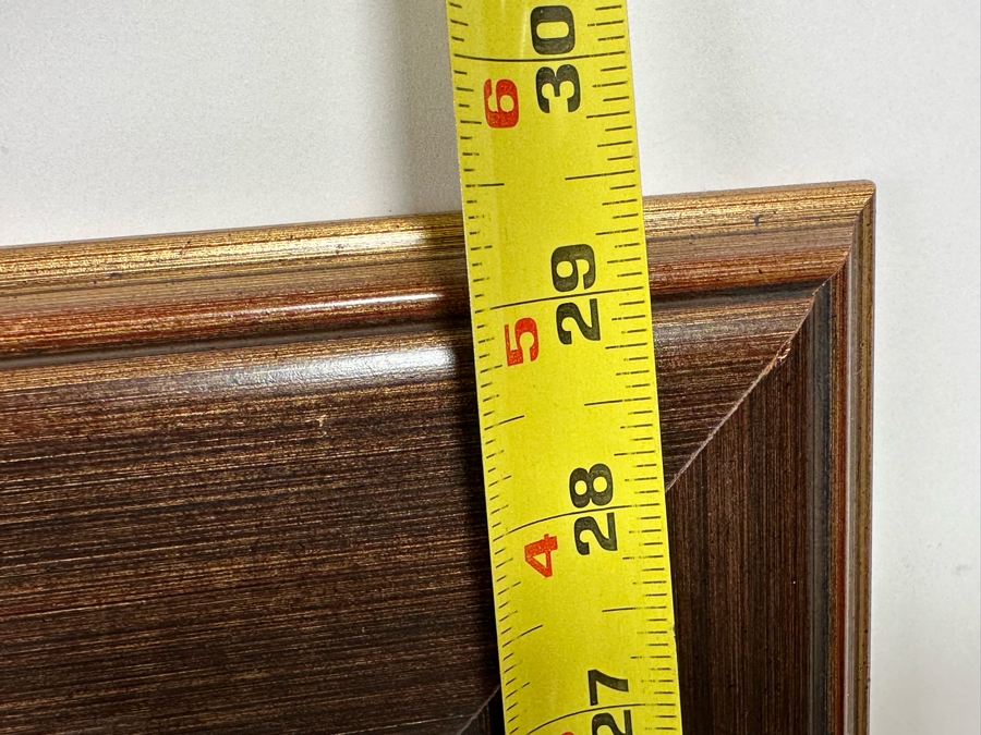 Framed Print Titled 'The Descent Over Field III' By The Raschella Collection Pico Rivera, CA Framed 25 X 29.5 [Photo 11]