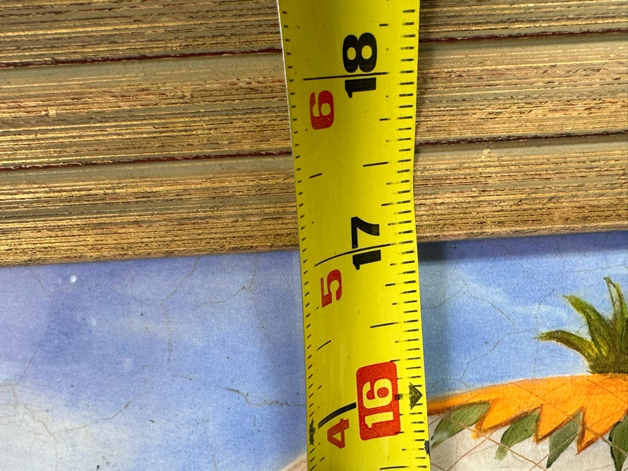 Framed Print Titled 'The Descent Over Field III' By The Raschella Collection Pico Rivera, CA Framed 25 X 29.5 [Photo 9]