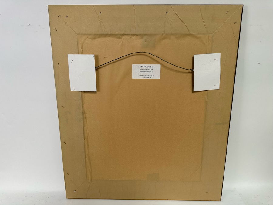 Framed Print Titled 'The Descent Over Field III' By The Raschella Collection Pico Rivera, CA Framed 25 X 29.5 [Photo 12]