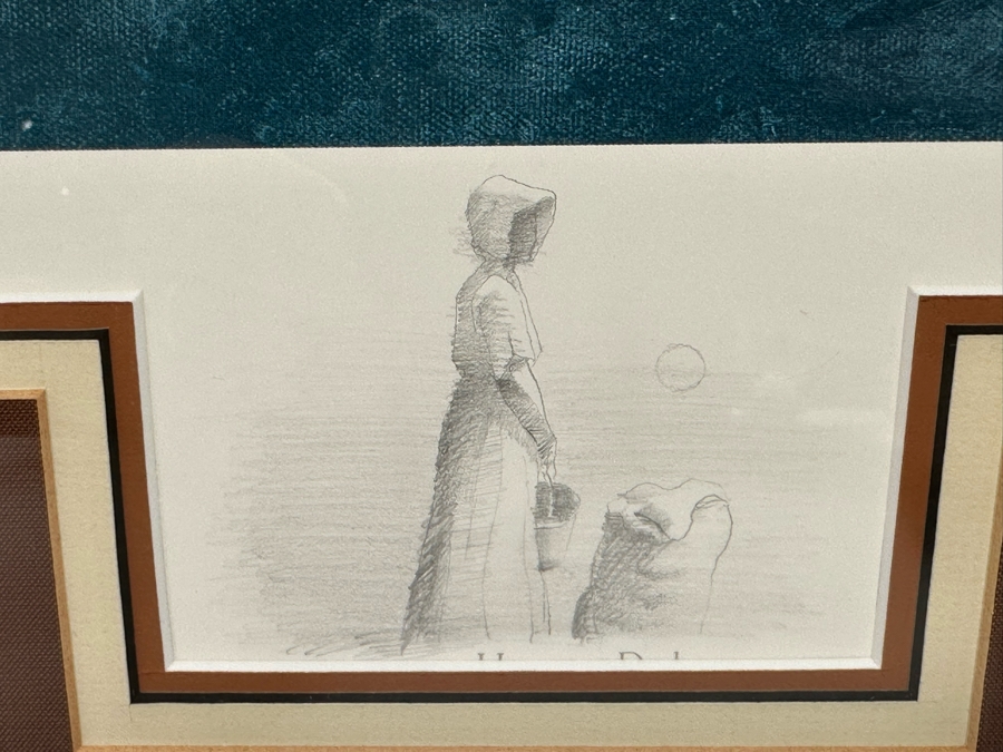 Gary Ernest Smith (B. 1942, Utah) Signed Limited Edition Print Numbered 221 Of 999 17 X 22 Framed [Photo 6]