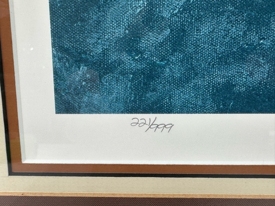 Gary Ernest Smith (B. 1942, Utah) Signed Limited Edition Print Numbered 221 Of 999 17 X 22 Framed [Photo 7]