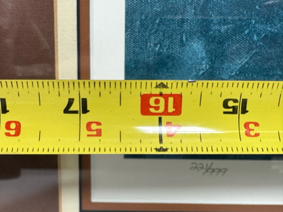 Gary Ernest Smith (B. 1942, Utah) Signed Limited Edition Print Numbered 221 Of 999 17 X 22 Framed [Photo 8]