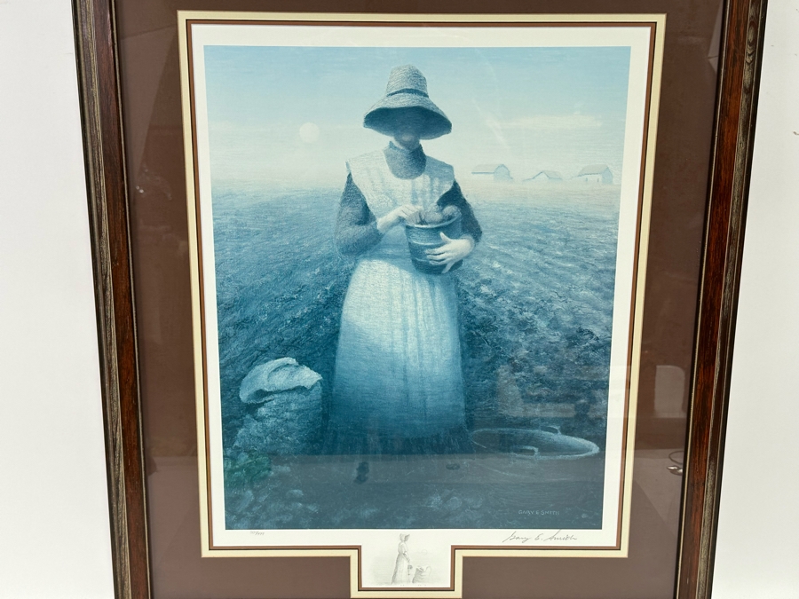 Gary Ernest Smith (B. 1942, Utah) Signed Limited Edition Print Numbered 221 Of 999 17 X 22 Framed [Photo 2]