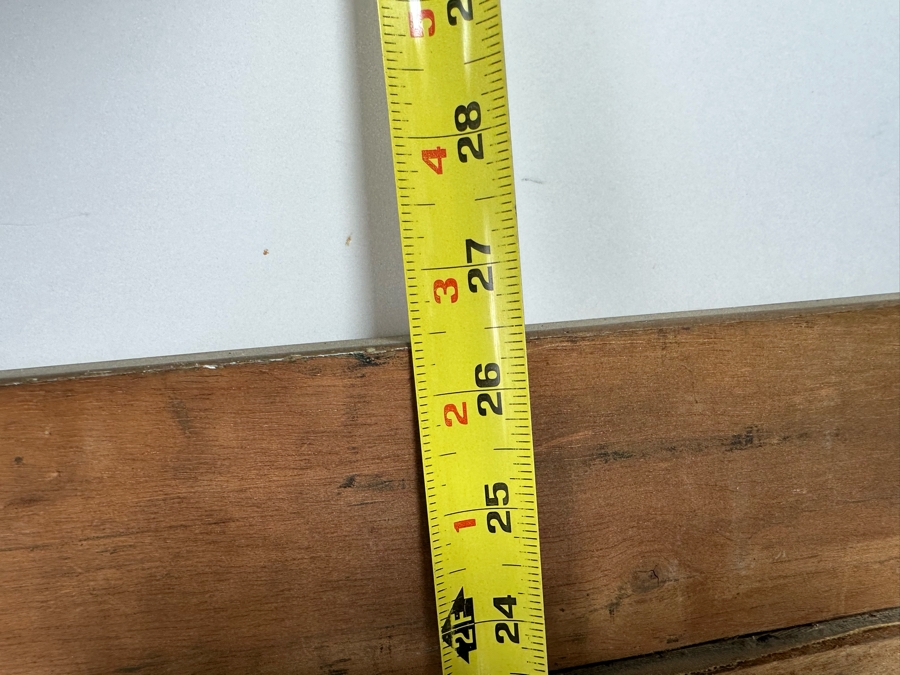 Original Signed Mid-Century City Skyline Painting Signature Illegible 27.5 X 20 Framed 34 X 26.5 [Photo 17]