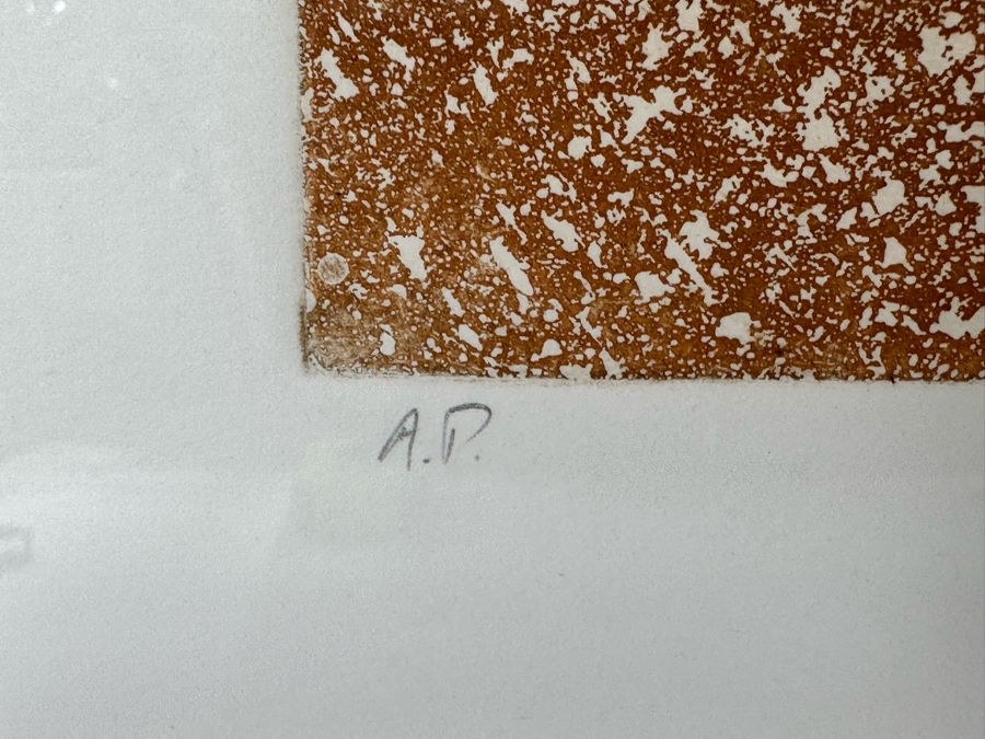 William Marlow Signed Arist Proof Print With Hummingbird 17.5 X 12 Framed 33.5 X 27.5 [Photo 10]