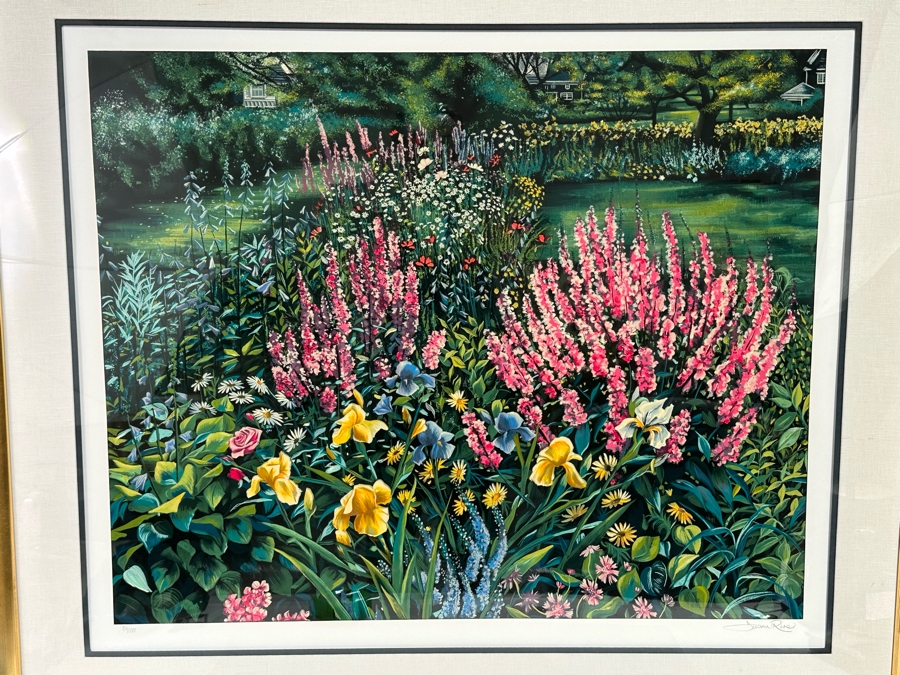 Susan Rios Signed Limited Edition Print Numbered 84 Of 295 32.5 X 26.5 Framed 44.5 X 38.5 [Photo 1]