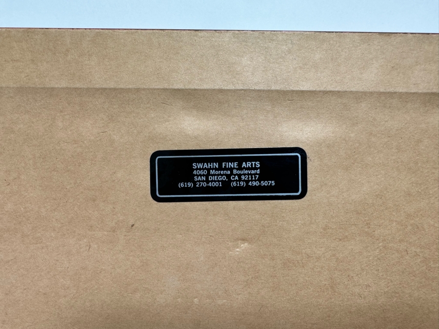 Susan Rios Signed Limited Edition Print Numbered 84 Of 295 32.5 X 26.5 Framed 44.5 X 38.5 [Photo 12]