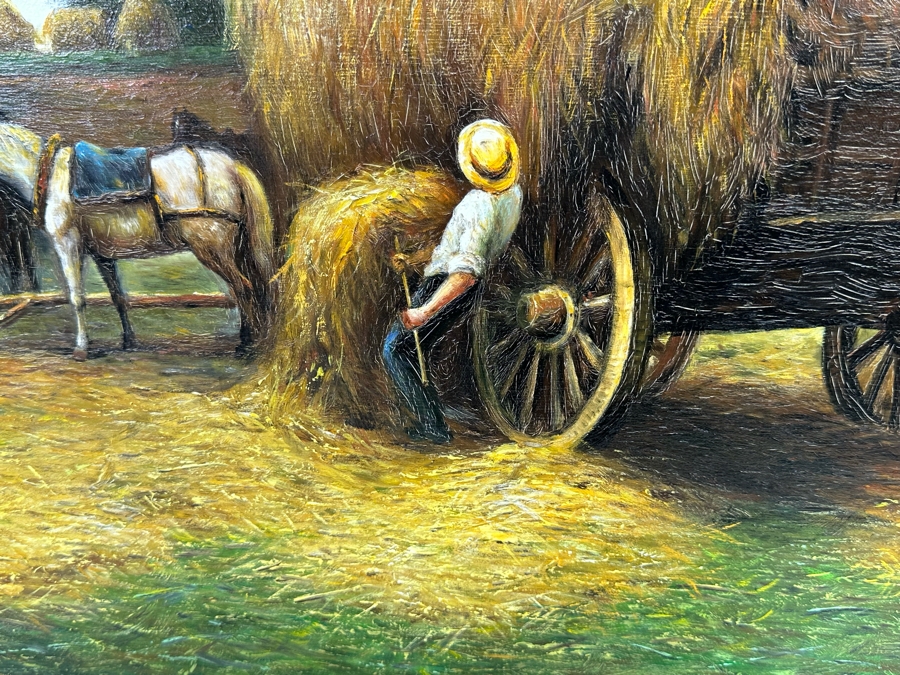 Original Ukranian / Russian Oil Painting On Canvas Signed S. Ivanenko 29.5 X 24 Framed 40.5 X 34.5 [Photo 4]