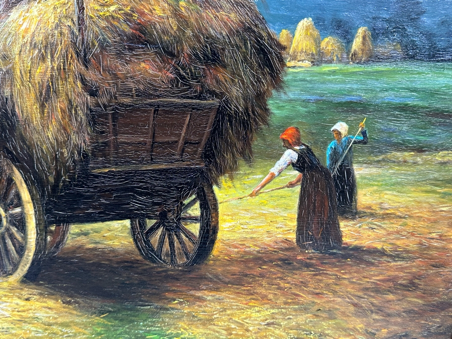 Original Ukranian / Russian Oil Painting On Canvas Signed S. Ivanenko 29.5 X 24 Framed 40.5 X 34.5 [Photo 5]