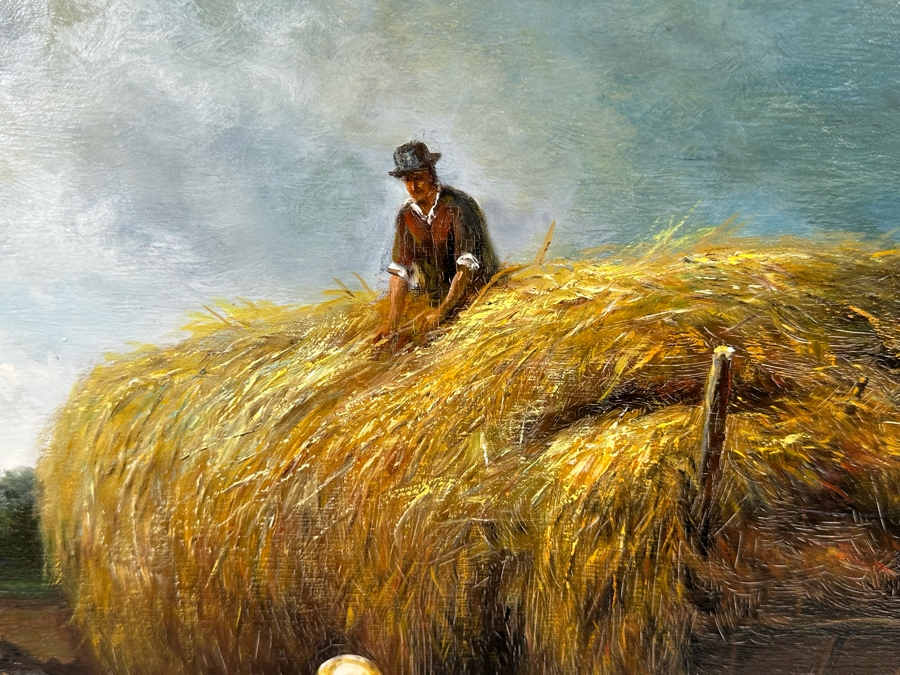 Original Ukranian / Russian Oil Painting On Canvas Signed S. Ivanenko 29.5 X 24 Framed 40.5 X 34.5 [Photo 6]