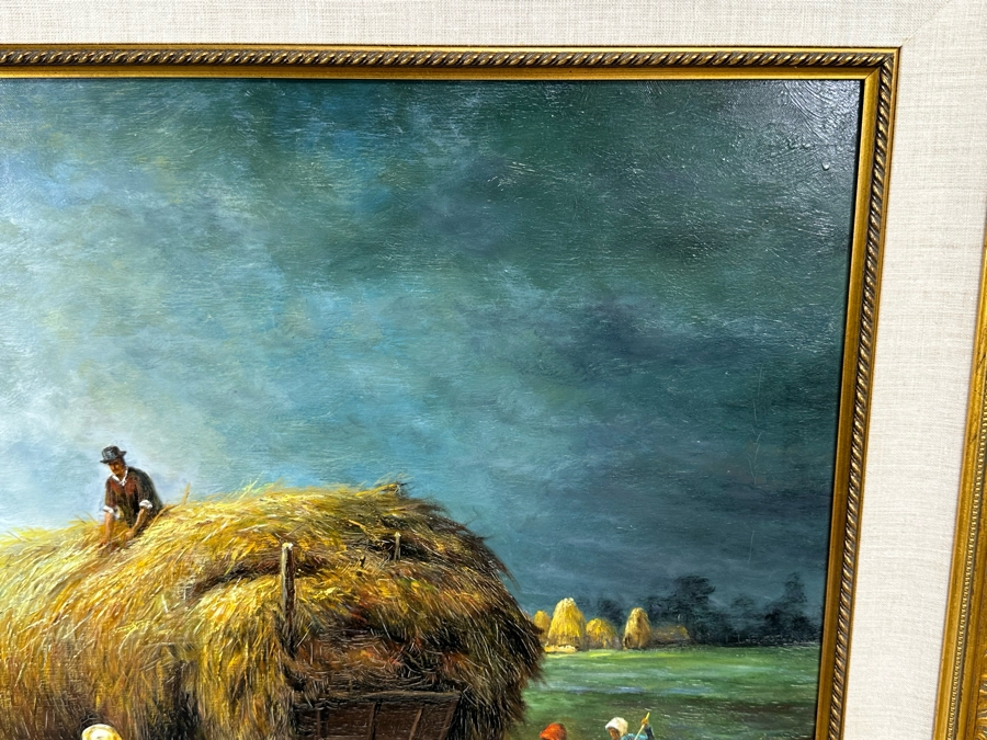 Original Ukranian / Russian Oil Painting On Canvas Signed S. Ivanenko 29.5 X 24 Framed 40.5 X 34.5 [Photo 7]