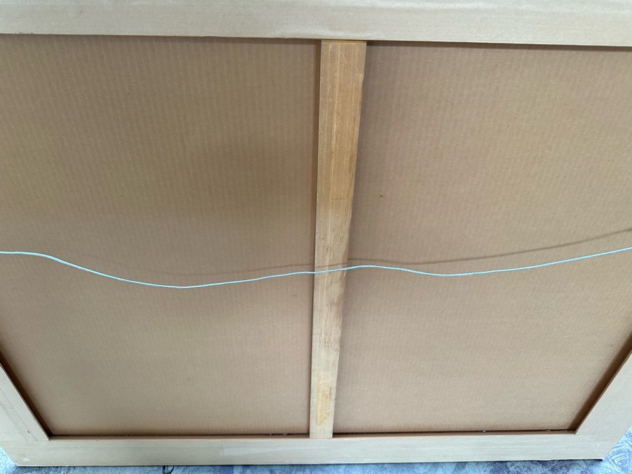 Eyvind Earle (1916-2000, New York / California) Signed Limited Edition Print Titled 'Mystic Mountain' Numbered 1 Of 402 35 X 27 Framed 48.5 X 37 (Background Illustrator For 1950s Disney Films) [Photo 14]