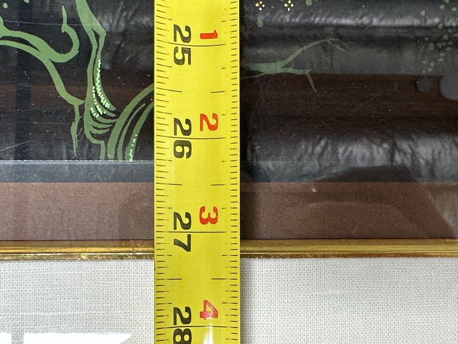 Eyvind Earle (1916-2000, New York / California) Signed Limited Edition Print Titled 'Mystic Mountain' Numbered 1 Of 402 35 X 27 Framed 48.5 X 37 (Background Illustrator For 1950s Disney Films) [Photo 11]