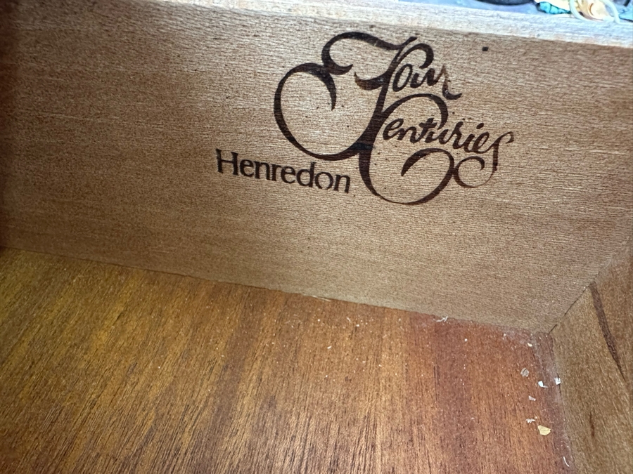 Pair Of Henredon Four Centuries Wooden Nightstands 28W X 19D X 25H [Photo 11]