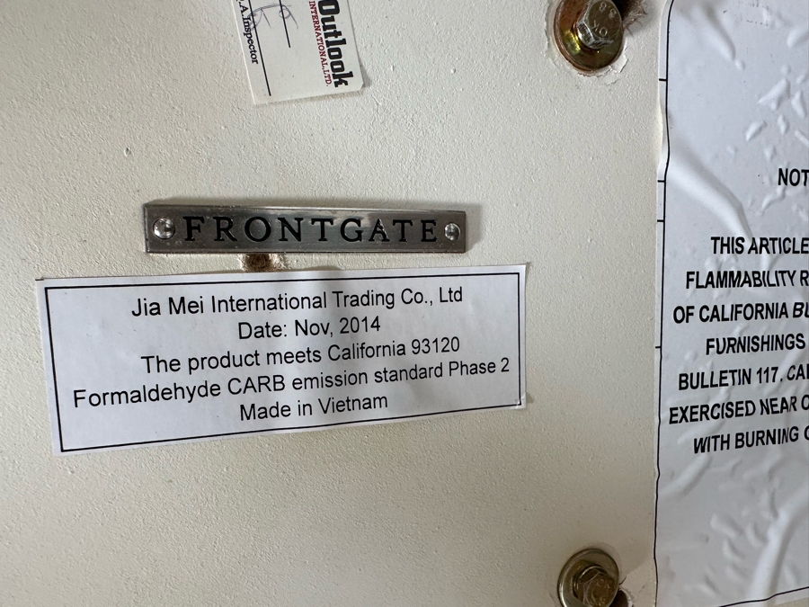 Pair Of Frontgate Swivel Bar Stools 25H Seat Height [Photo 9]