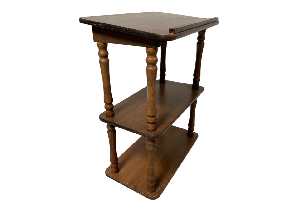 Vintage Wooden Library Stand 23W X 14.5D X 30H [Photo 1]