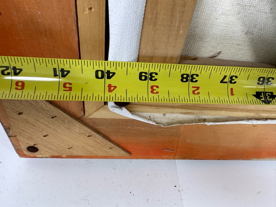 Jorge Tarallo (B. 1951, California / Uruguay) Original Oil Painting On Canvas Titled 'Into The Shade' 40 X 30 Framed 47 X 37 [Photo 14]