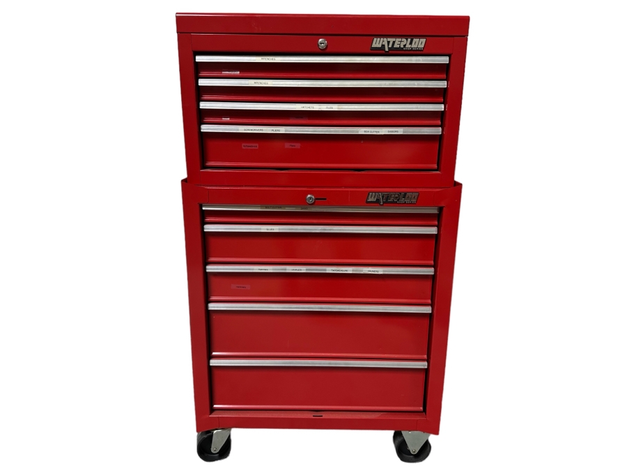 Waterloo Shop Series Tool Chests With Tools 26.5W X 14D X 46.5H - See Photos [Photo 1]