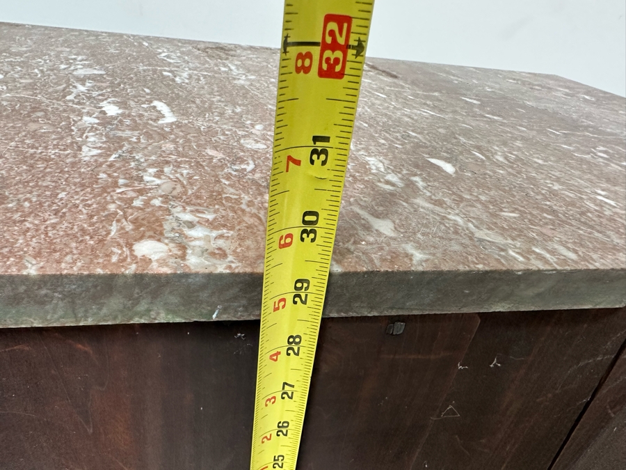 Antique Eastlake Dresser With Marble Top 36W X 20D X 29.5H [Photo 19]