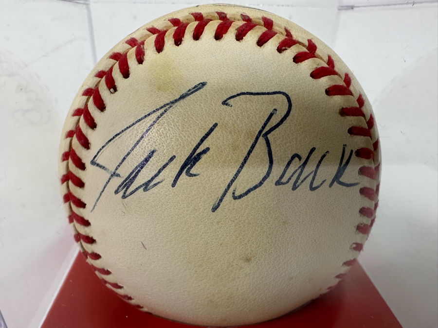 Autographed Stan Musial (Hall Of Famer), Red Schoendienst (Hall Of Famer) & Jack Buck (Sportscaster) Baseball St Louis Cardinals MLB [Photo 9]