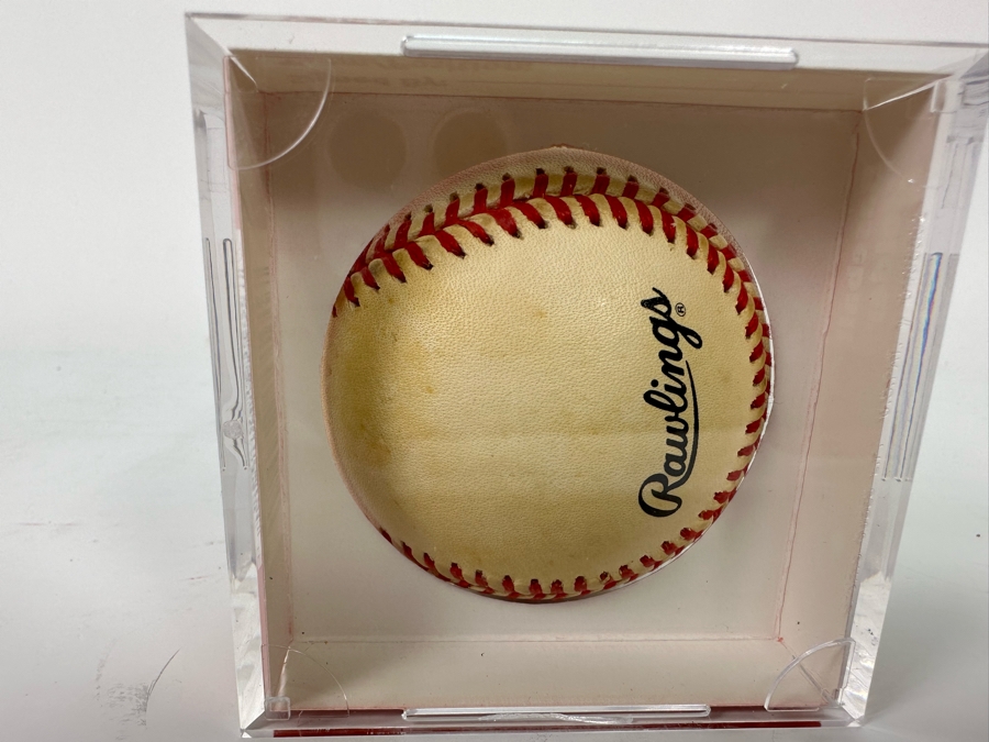 Autographed Stan Musial (Hall Of Famer) Baseball St Louis Cardinals MLB [Photo 6]