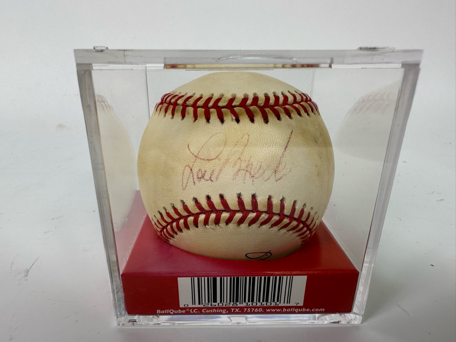 Autographed Stan Musial (Hall Of Famer) Baseball St Louis Cardinals MLB [Photo 7]