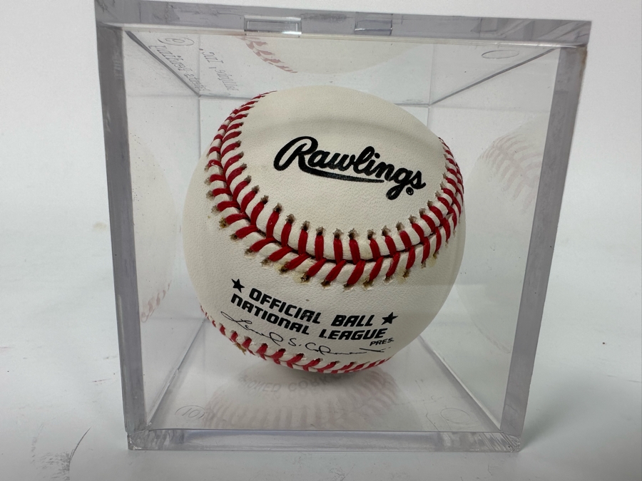 Autographed Stan Musial (Hall Of Famer) Baseball St Louis Cardinals MLB [Photo 6]